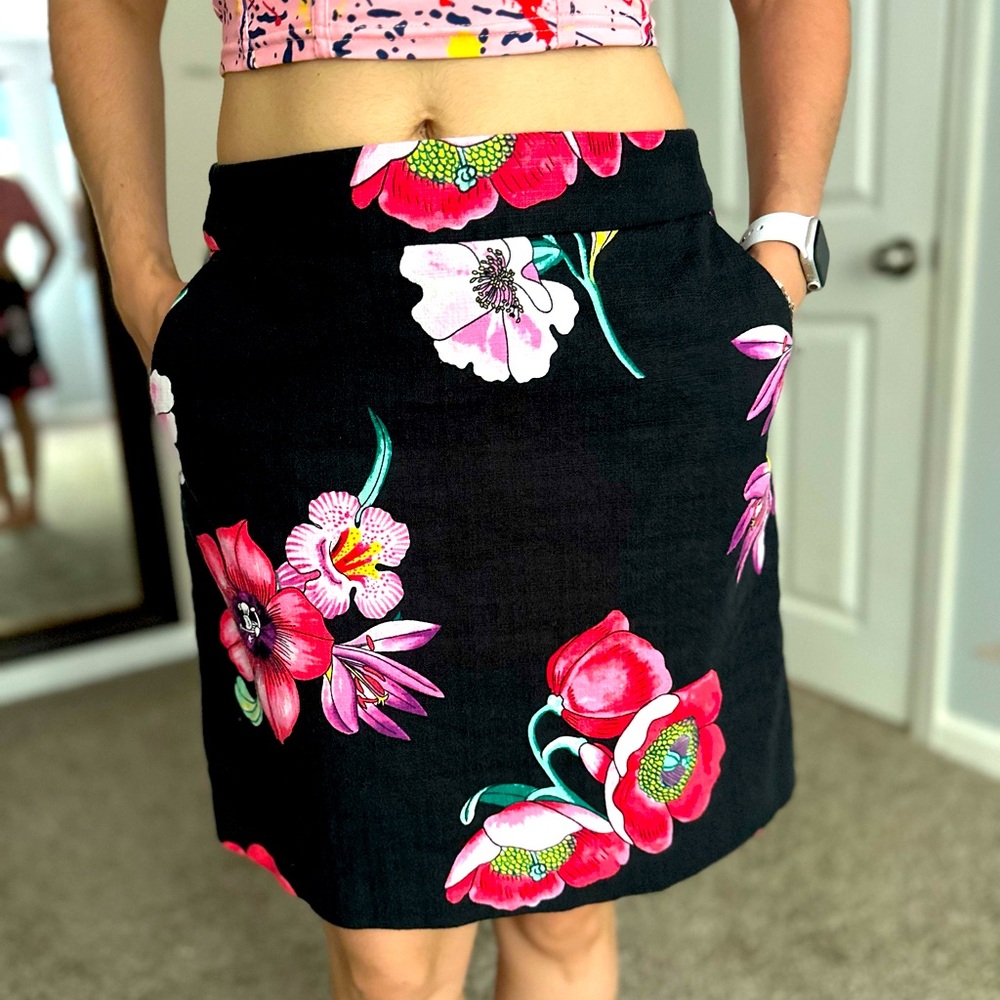 Floral skirt